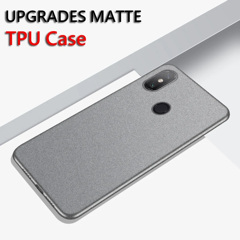 Обновленный матовый чехол UPaitou из ТПУ Для Xiaomi Mi Max 3 2 Mix 2S мягкий силиконовый с