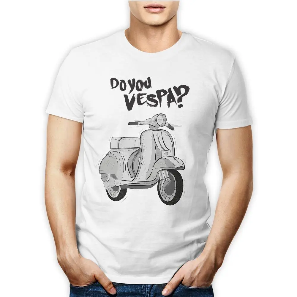 Футболка MAGLIETTA футболка VESPA PIAGGIO DO YOU 50 SPECIAL UOMO DONNA хлопковая свободный размер