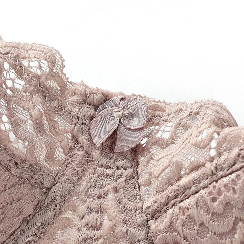 

Female Sexy Lace Bra Solid Seamless Lingerie Wire Rings Comfort Women Underwear Ropa Interior Femenina 2019 New Hot Sale Y