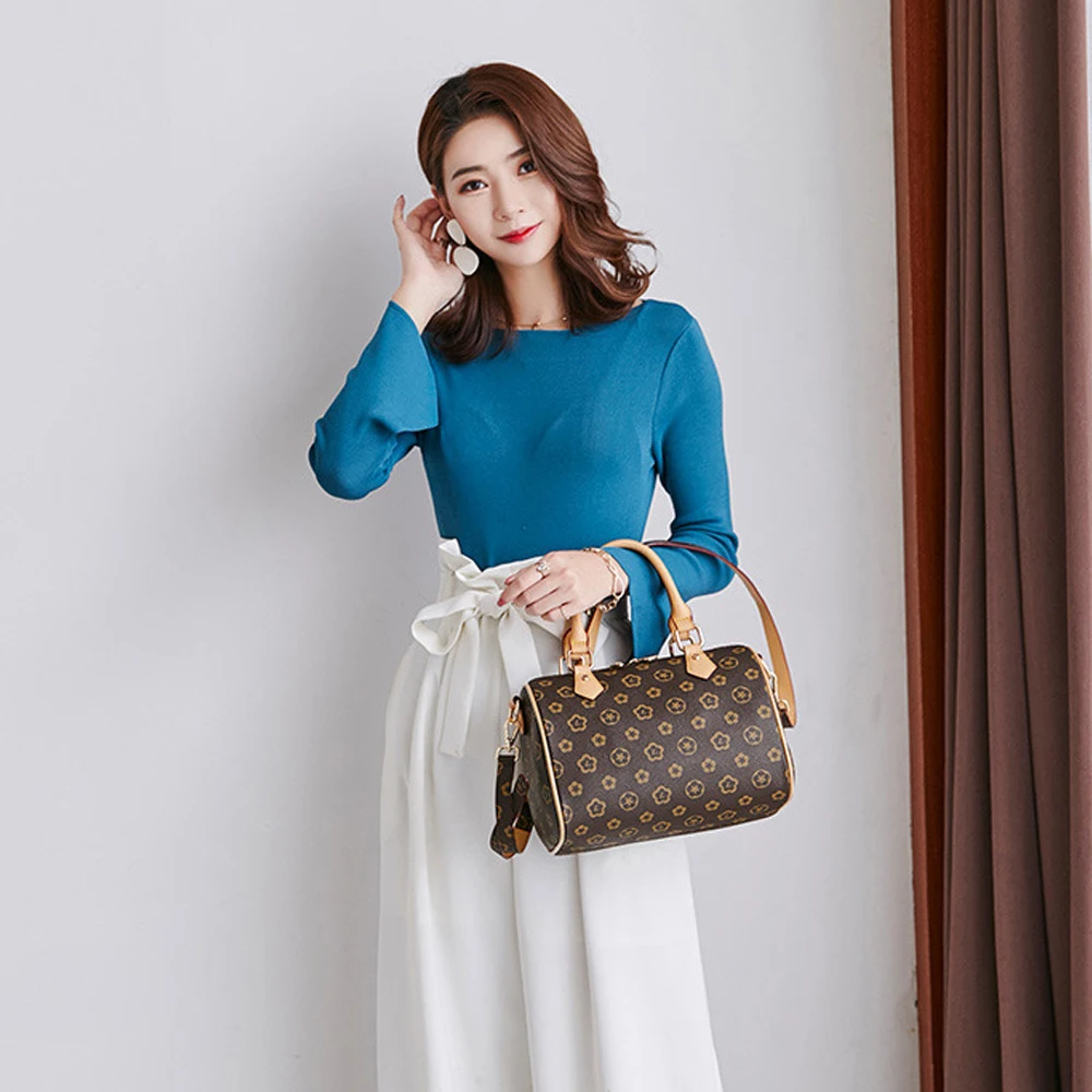 2019 Wholesale new Canvas genuine leather lady messenger bag phone purse fashion satchel nano pillow shoulder handbag | Багаж и сумки