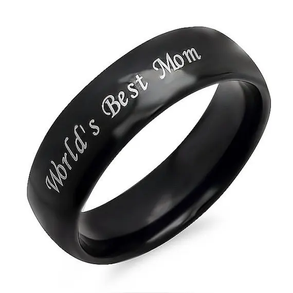 Кольцо женское из титановой стали хороший подарок на день рождения матери 5-13