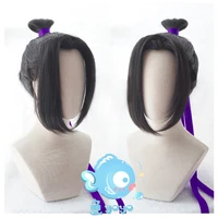 grandmaster of demonic cultivation mo dao zu shi jiang cheng cosplay heat resistant synthetic hair halloween free wig cap