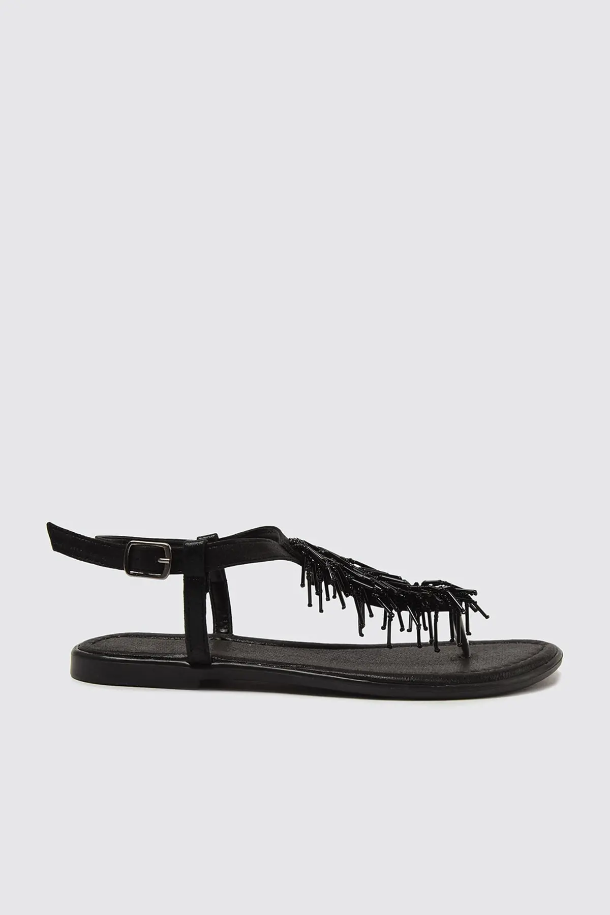 

Trendyol Beaded Female Sandals TAKSS21SD0003 sandalias sandales femmes été босоножки женские 2021 sandalias de las mujeres