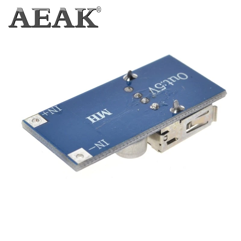 Блок питания AEAK 10 шт. 0 9 В ~ 5 до 600мА USB выход зарядное устройство Повышающий Модуль