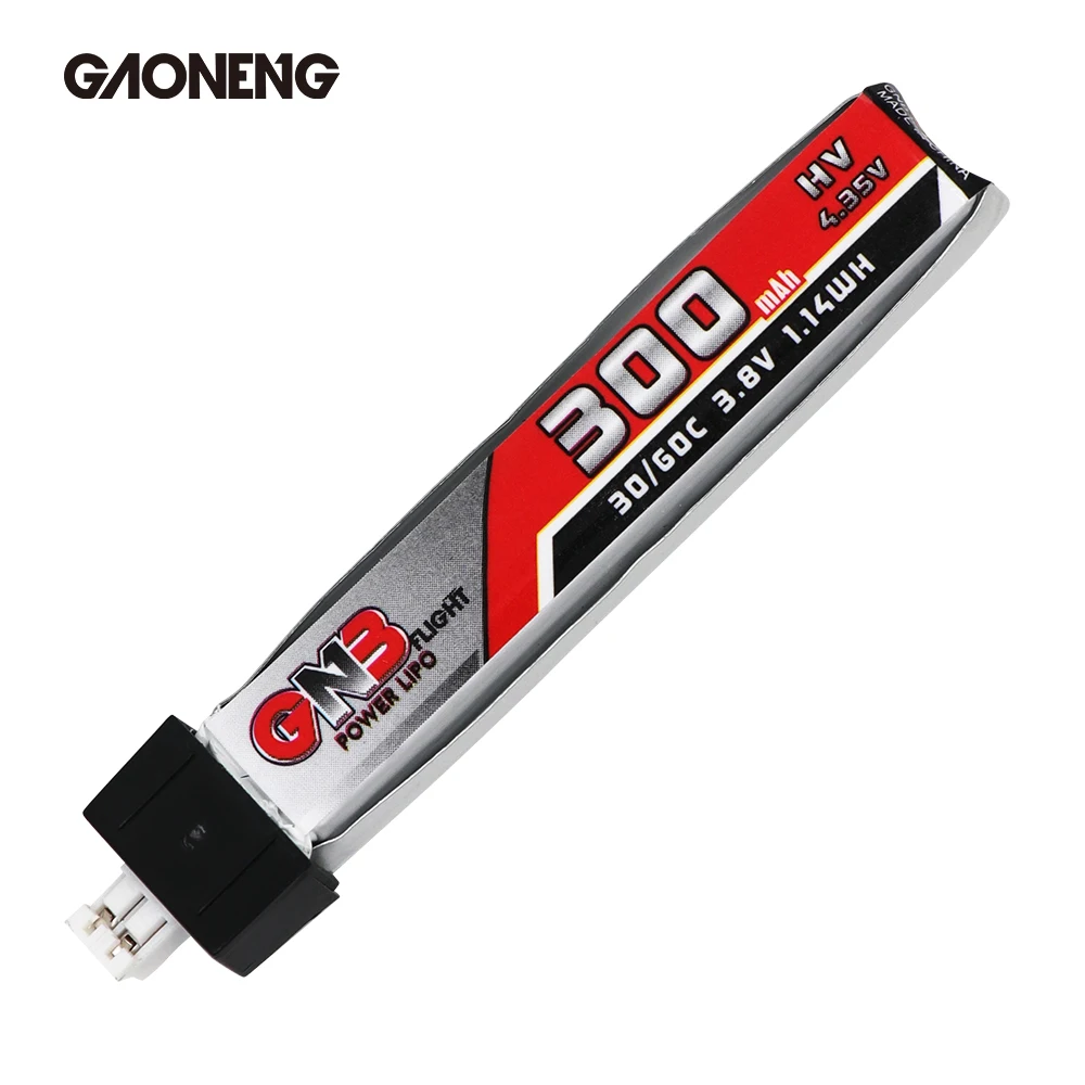 gaoneng gnb 300mah 38 v 76 v 30c 80c1s 2s hv 435 v xt30 lipo аккумулятор для