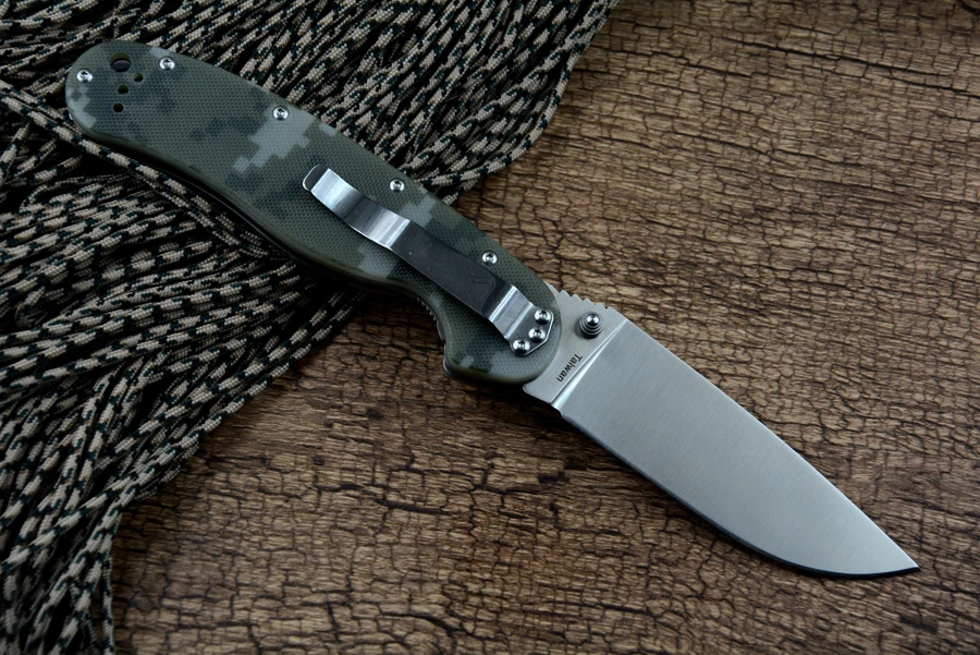 Y-START RAT Модель 1 складной нож для приключений AUS-8 лезвие G10 ручка из углеродного