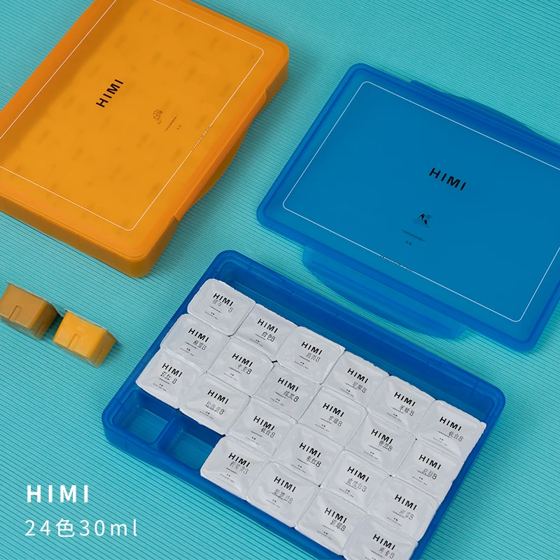 Мия гуашь акварельные краски в наборе 24 цвета * 30 мл уникальный дизайн желейной