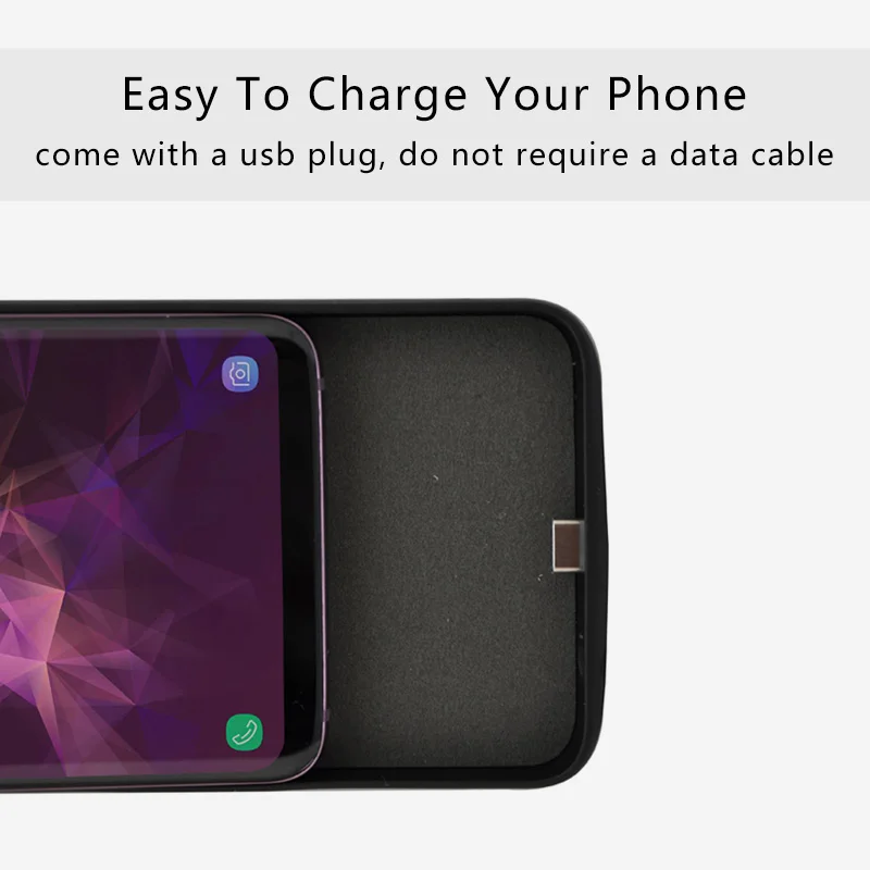 Чехол для зарядного устройства чехол аккумулятора Xiaomi 8 Mi зарядки внешний