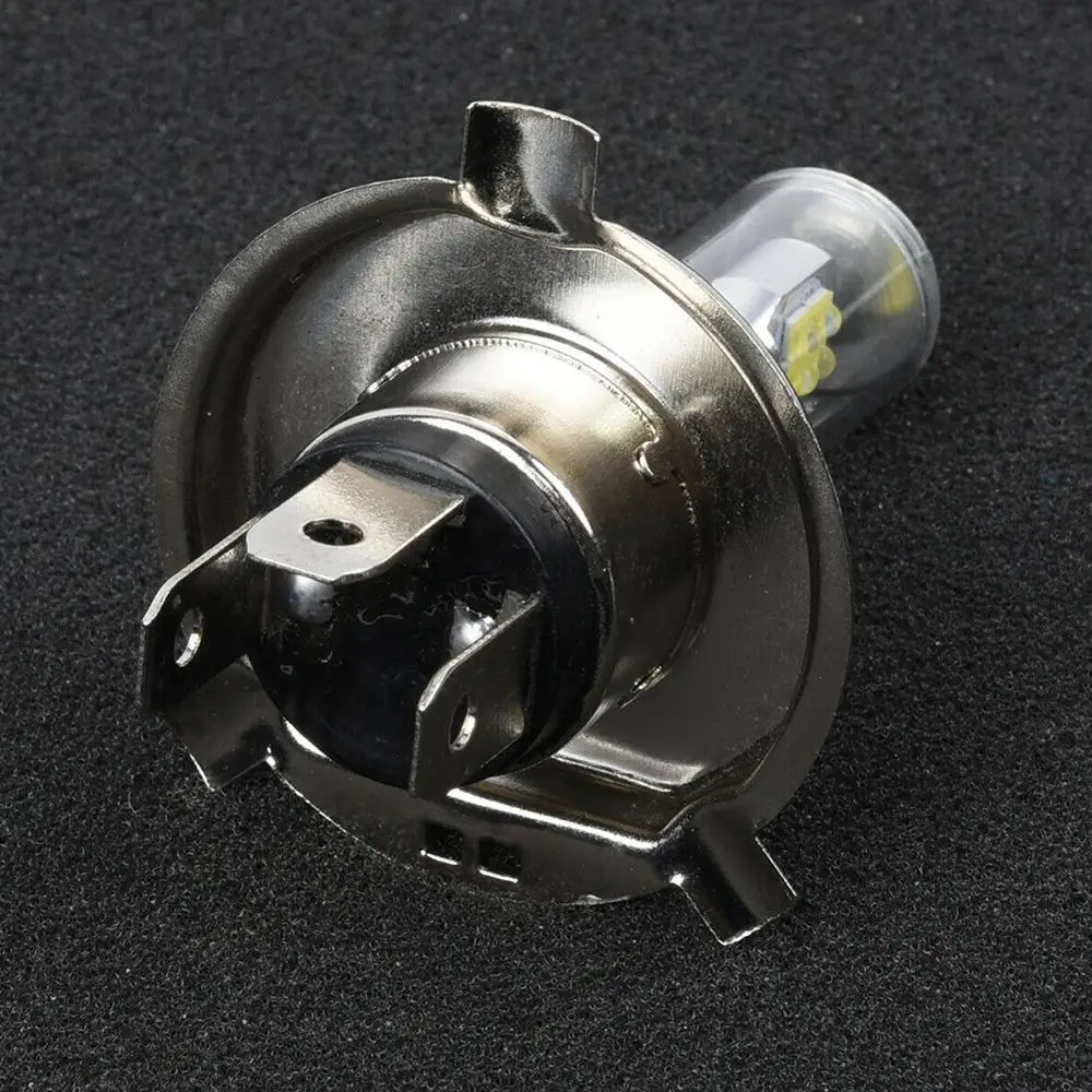 H4/HS1 мотоциклетная фара 12 В 40 Вт 8 СВЕТОДИОДНЫЙ LED COB 6500K белая лм мотоциклетные фары