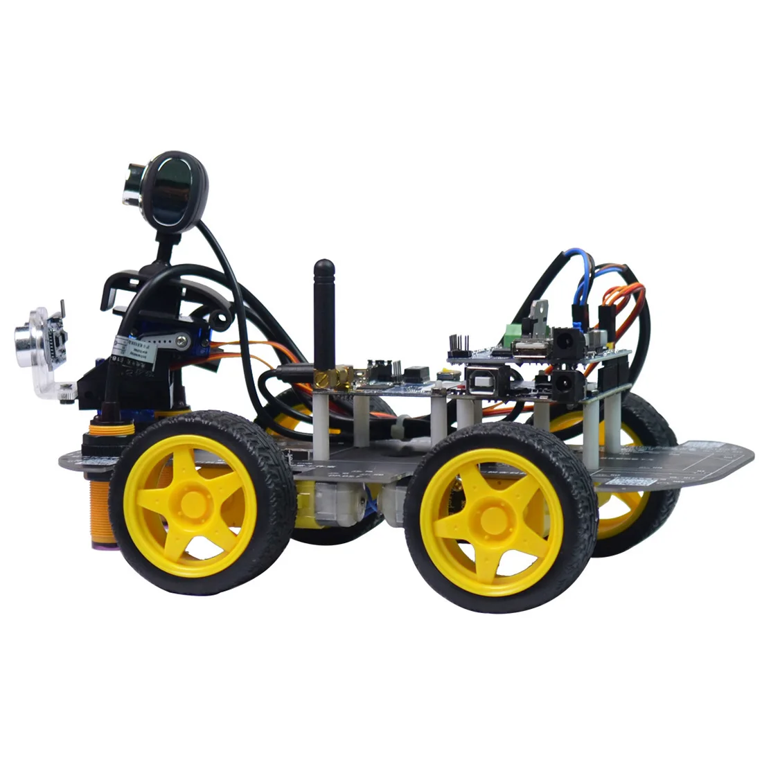Программируемый паровой автомобиль-робот для Raspberry Pi 4 (2G) с Wi-Fi | Игрушки и хобби