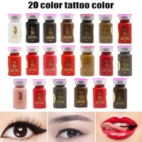 semi permanent eyebrow tattoo ink durable emulsions makeup pigment microblading coloring beauty tool supplies