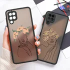 Чехол для Samsung A12, Жесткий Чехол для A51, A32, A52, S20, S21, FE Note 20 Ultra, 10, 9, 8, S10 Plus, A50, A31, A21S, M31, A72, A52S, силиконовая задняя крышка