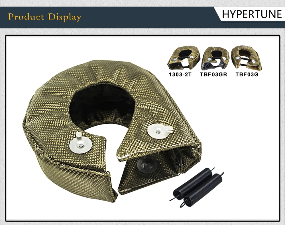 Hypertune Полный титан T3 турбо одеяло Турбо тепловой щит подходит: t2 t25 t28 gt28 gt30 gt35 и большинство t3 турбо 1303-2 T/TBF03