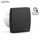 Умный вентилятор для душа, 230 В, 4 дюйма, 100 мм