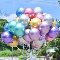 12inch latex metal balloon gold silver rose gold birthday party wedding decoration matte helium balloon baby shower decorations