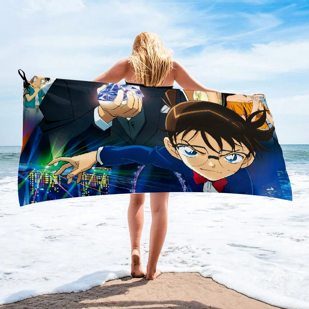 Банное полотенце в стиле аниме для обнаружения пляжное женская шелковая длинная
