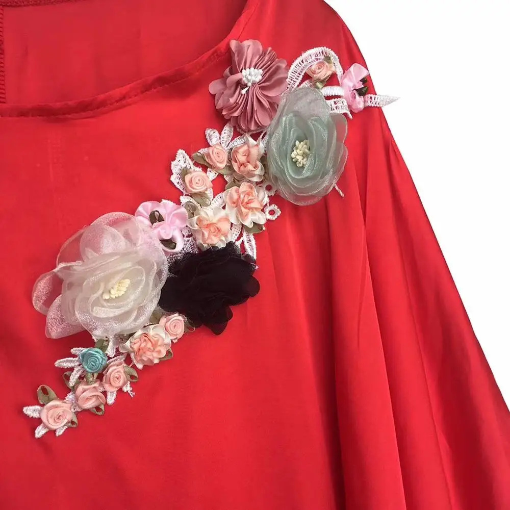 Африканские платья для женщин новые Dashiki шелковые африканские женские с рюшами