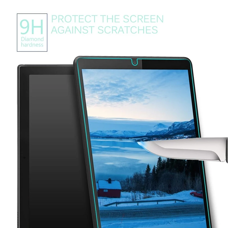 

Tempered Glass Screen Protector Compatible for Lenovo Tab M8 (8 Inch), 9 Hardness HD(2 Pcs)