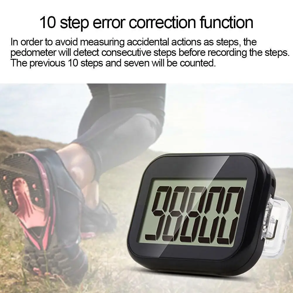 

Electronic Pedometer Outdoor Sports Pedometer Lanyard Sports Running Rangefinder Pedometer Accessories Pedometer Sports U0J4