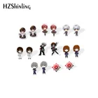 Серьги-гвоздики Zero Yuki, 2021, серьги из акриловой смолы, ручная работа, новинка эпоксидные украшения