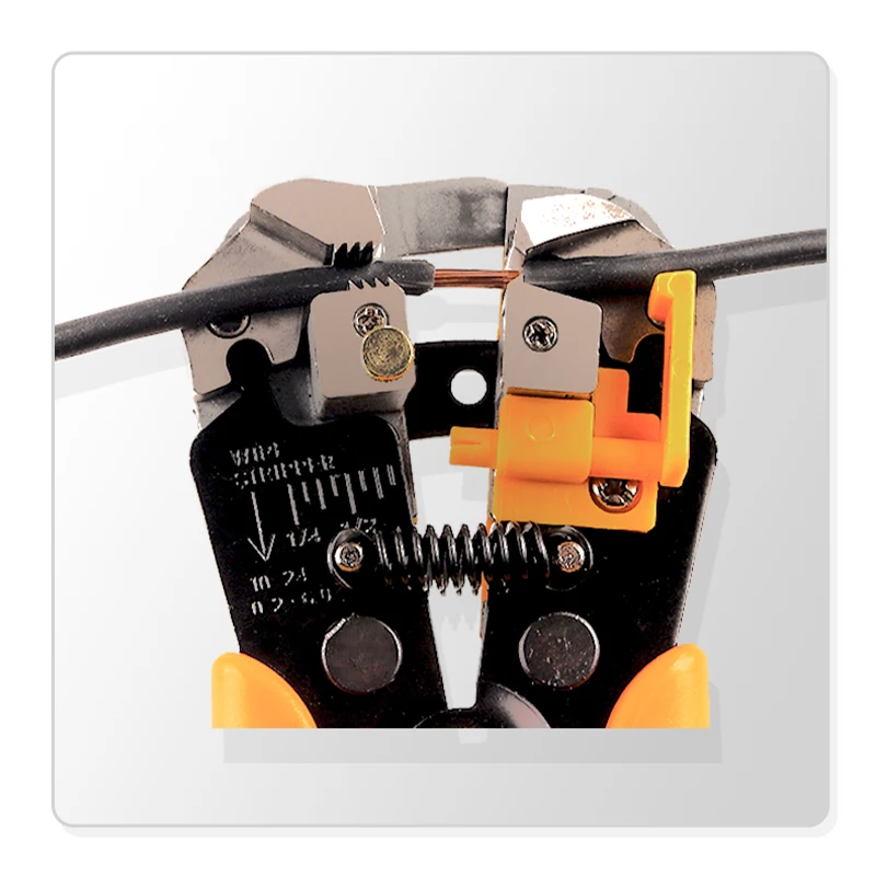 Многофункциональный инструмент для зачистки проводов HS-D1 D2 обжимной кабелей