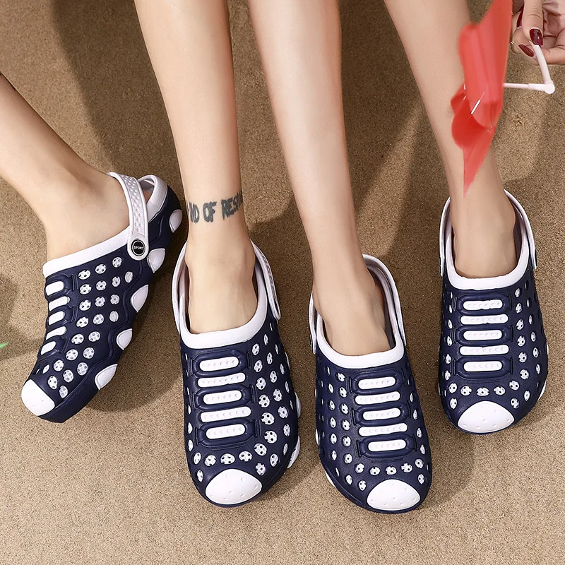 Men Aqua Shoes Outdoor Beach Water Sandals Upstream Non-Slip Lightweight Sport Hole Hollow Women Quick Dry Sneakers | Спорт и