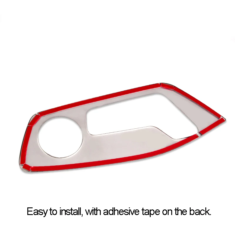 Кнопки регулировки панели автомобильного сиденья двери наклейки Обложка для Audi