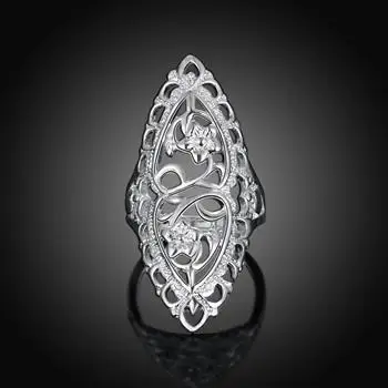 Еще одно серебряное классическое креативное кольцо в британском стиле