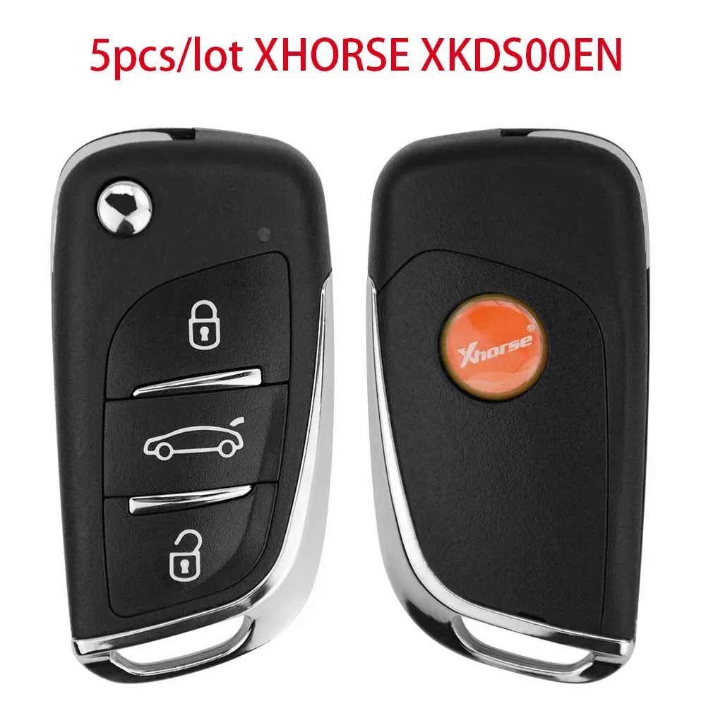5 шт./лот XHORSE XKDS00EN XNDS00EN для Volkswagen VVDI2 проводной/беспроводной Автомобильный ключ