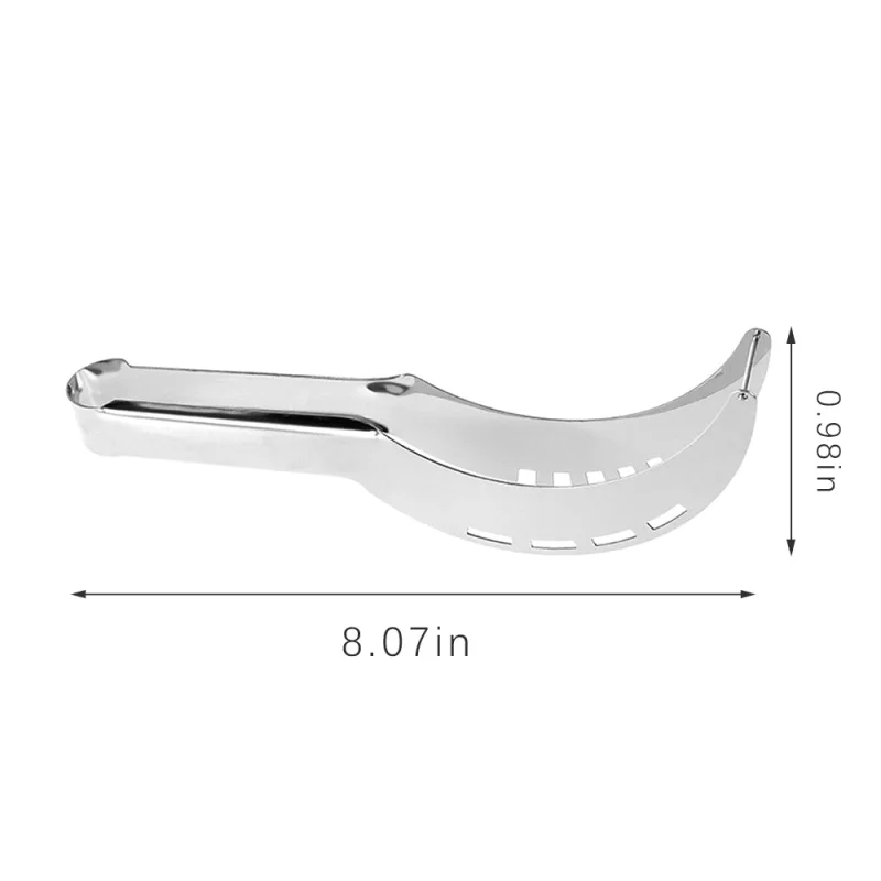 

Stainless Steel Food Clip Watermelon Slicer Cutter Knife Corer Fruit Vegetable Tools Kitchen Gadgets Accessories