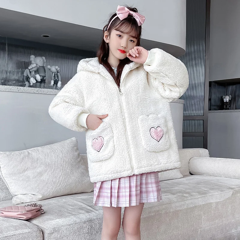 

Girls Baby's Kids Coat Jacket Outwear 2022 Stylish Thicken Spring Autumn Cotton Sport Overcoat Teenagers Tracksuit Sport Childre