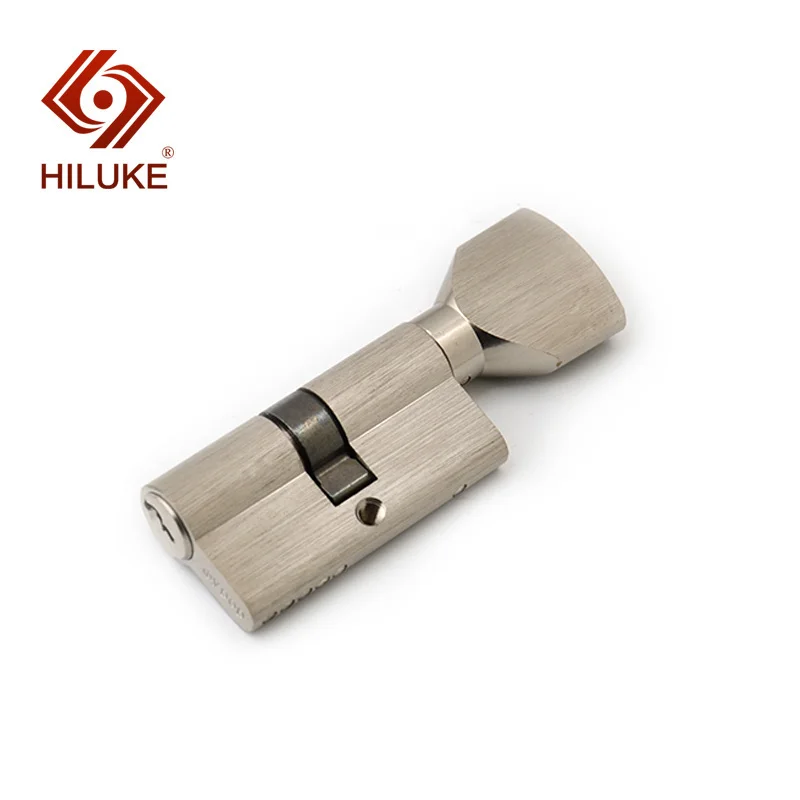 60 мм латунный цилиндр с кнопкой однорычажный стиль европейский стандарт замок на