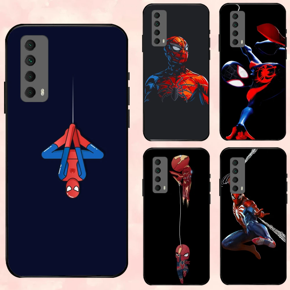

Soft Phone Case for Huawei P Smart Plus 2019 P40 P30 P20 Pro Lite 2021 Popular Original Spiderman Fly Shockproof mobile cover