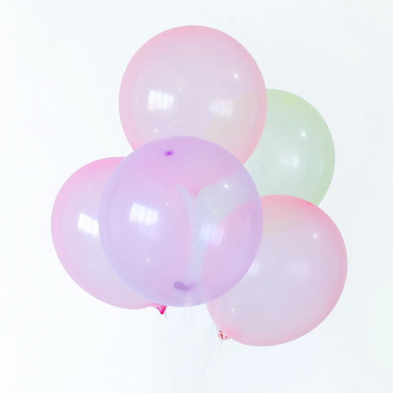 10pcs 12inch Clear crystal Latex Balloons Birthday party Wedding Decorations Inflatable Helium baby shower Air Globos | Дом и сад