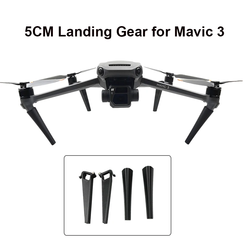 

Быстросъемное шасси Mavic 3 для DJI Mavic 3, удлинитель высоты, длинная ножка, карданный подвес, Защита камеры, штатив 5 см, опорная ножка