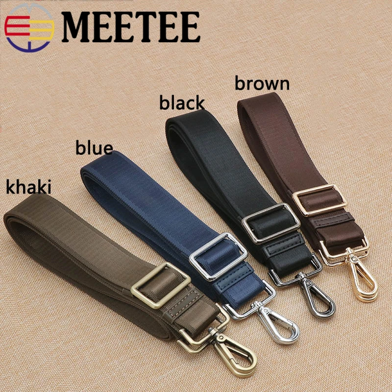 Meetee ремень через плечо Регулируемый для сумки 2 5/3 2/3 8 см Широкий холст нейлон с
