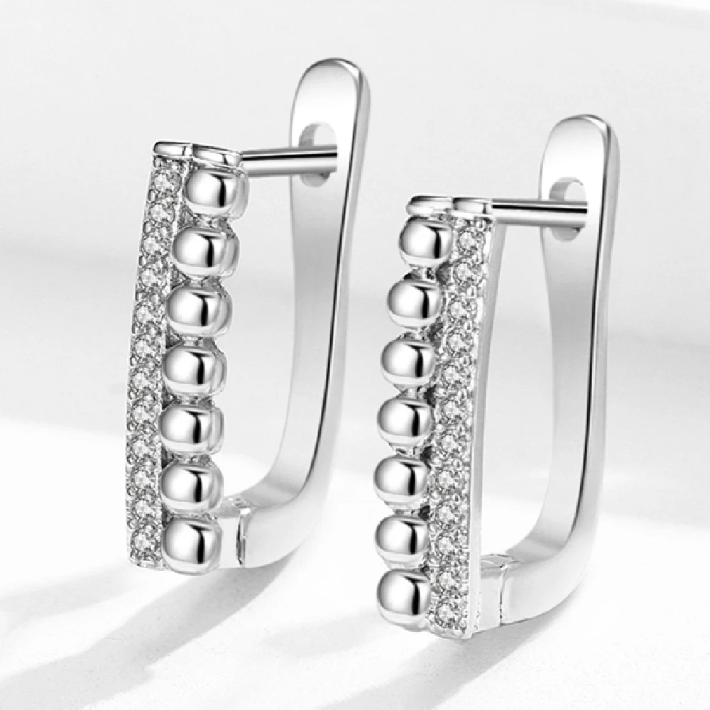 Женские серьги кольца из серебра 925 пробы|Серьги-кольца| |