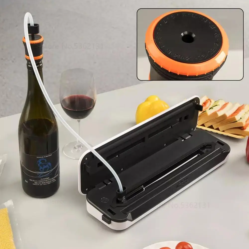 

Youpin 2020 New XIANLI Vacuum Food Sealers Automatic Vacuum Packing Machine packer bags degasser Kitchen Sealing packaging
