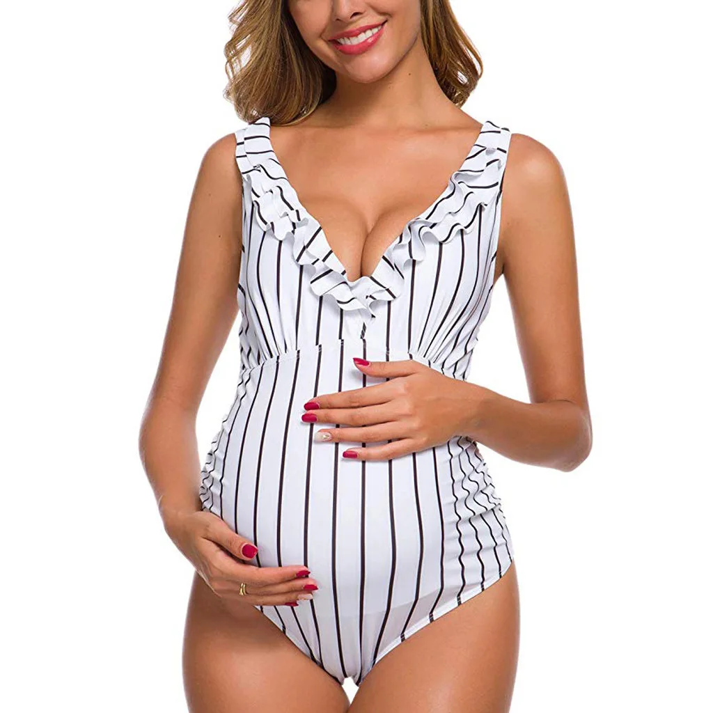 

2020 new sexy fashion pregnant women's Siamese bikini women's Siamese