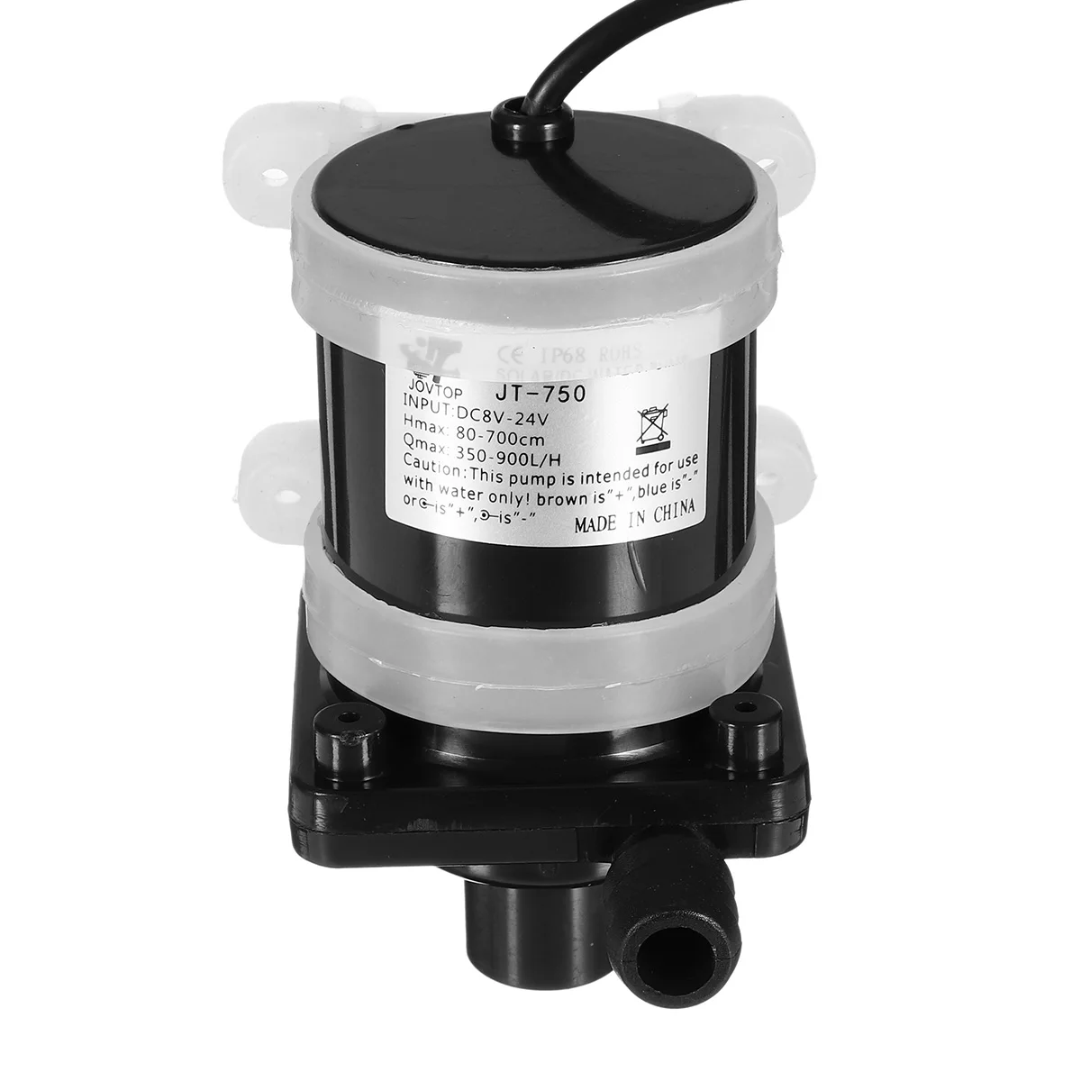 

900L/H 7m 9-24V Brushless Submersible Motor Water Pump Solar Solar Stainless Steel High Quality Solar Submersible Water Pump
