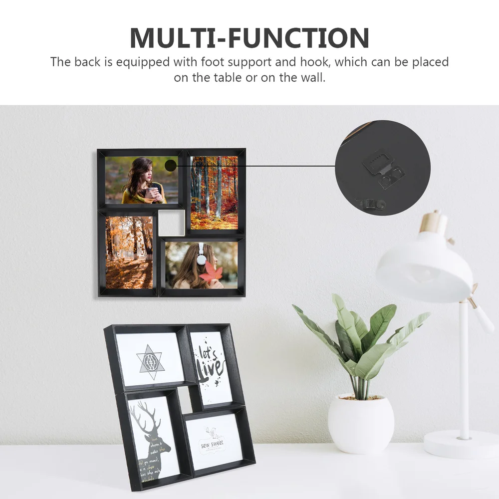 

Siamese Photo Frame Desk Photo Holder 6 Inches Table Photo Frame for Home