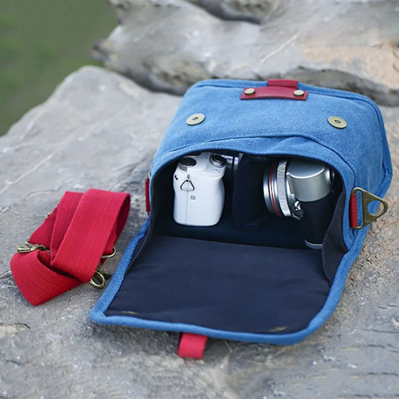 Водонепроницаемая Холщовая Сумка на плечо Roadfisher для одной микро камеры