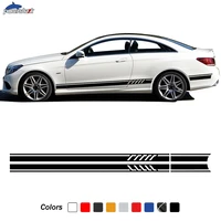 edition 1 side stripes skirt sticker decal for mercedes benz e class w212 s212 a207 c207 e63 amg e200 e250 e300 e350 accessories