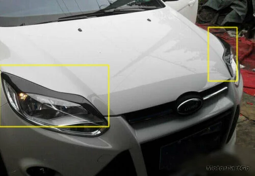 Настоящие волоконные накладки Crabon для головы и век бровей 1 пара Ford Focus 2012 -20 14 T165 |