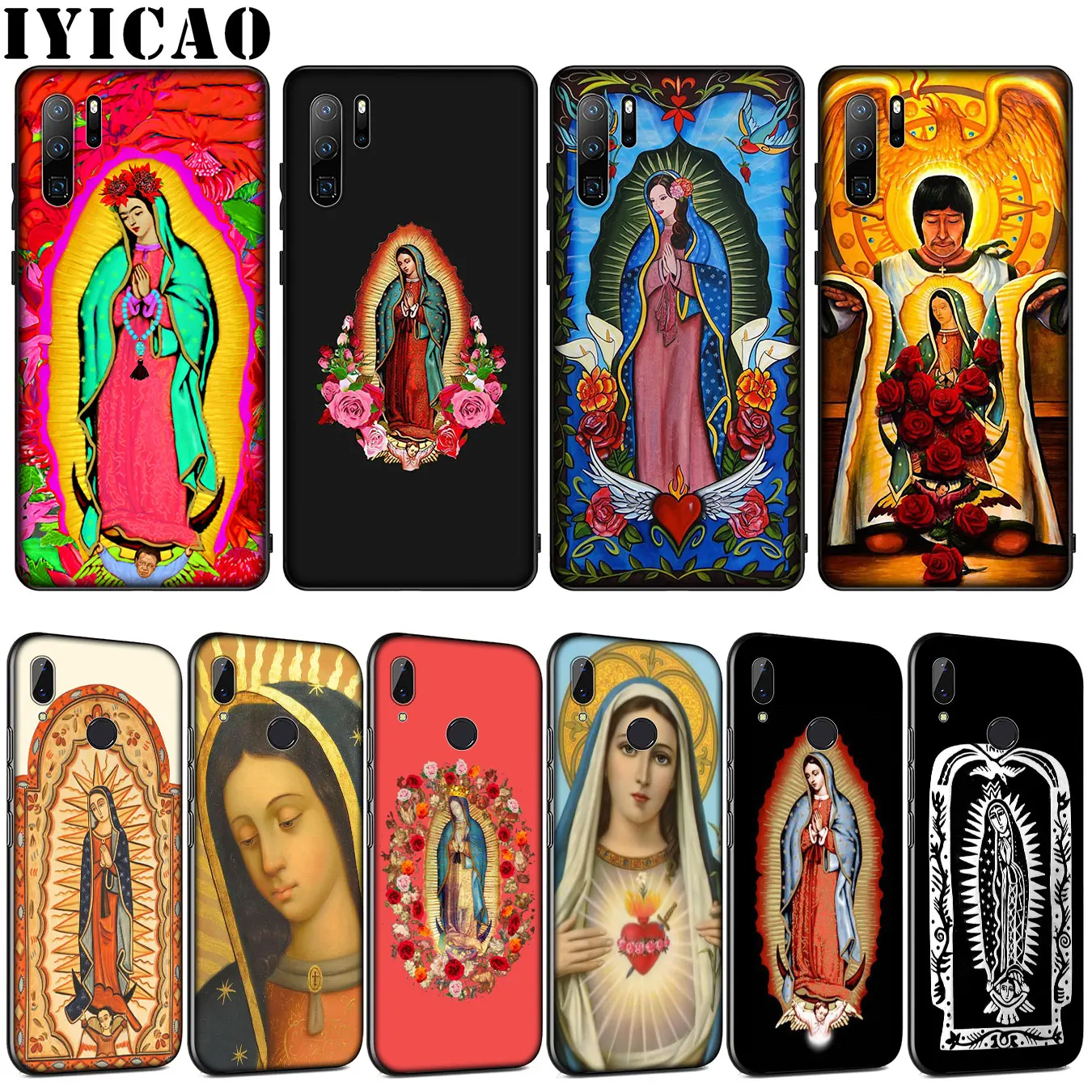 Мягкий силиконовый чехол IYICAO для Huawei P30 P20 Pro P10 P9 Lite Mini 2017 2016 P Smart Z Plus 2019|Бамперы| |