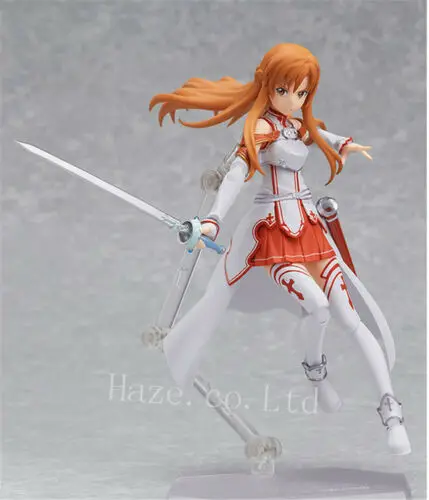 Аниме 178 искусство меча онлайн Yuuki Asuna ПВХ фигурка Игрушечная модель