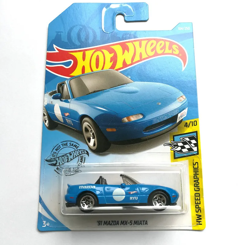 Hot Wheels 1: 64 Автомобиль NO.174-218 TESLA MAZDA JEEP FORD CHEVY VOLKSWAGEN металлическая литая модель автомобиля детские игрушки подарок - Цвет: 184-2019