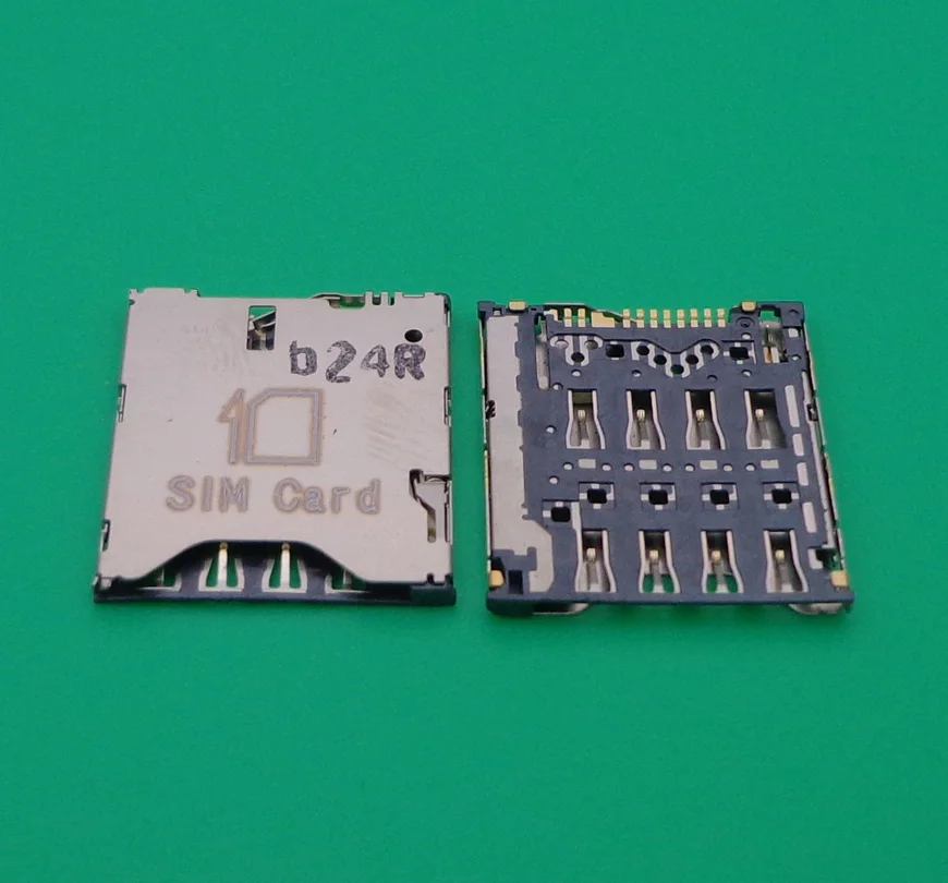 10 шт./лот разъем для считывателя sim карт Alcatel Idol 2 mini S 6036y idol2 miniS высокое качество|sim