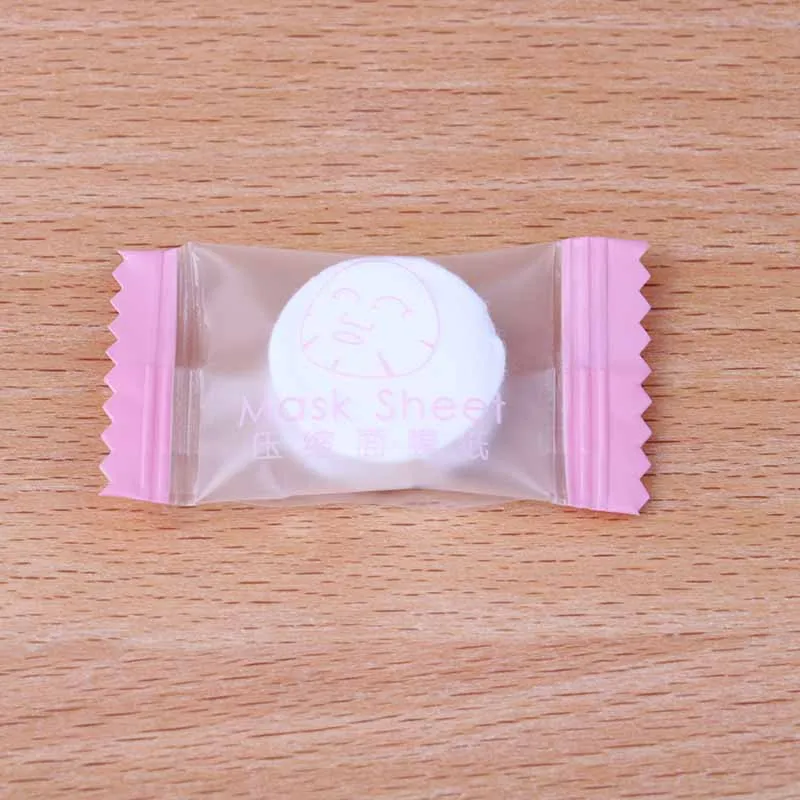 

50pcs/pack Skin Care Wrapped Masks Disposable Facial Masks Paper Compressed Face Mask Paper DIY Women Makeup Beauty Tool