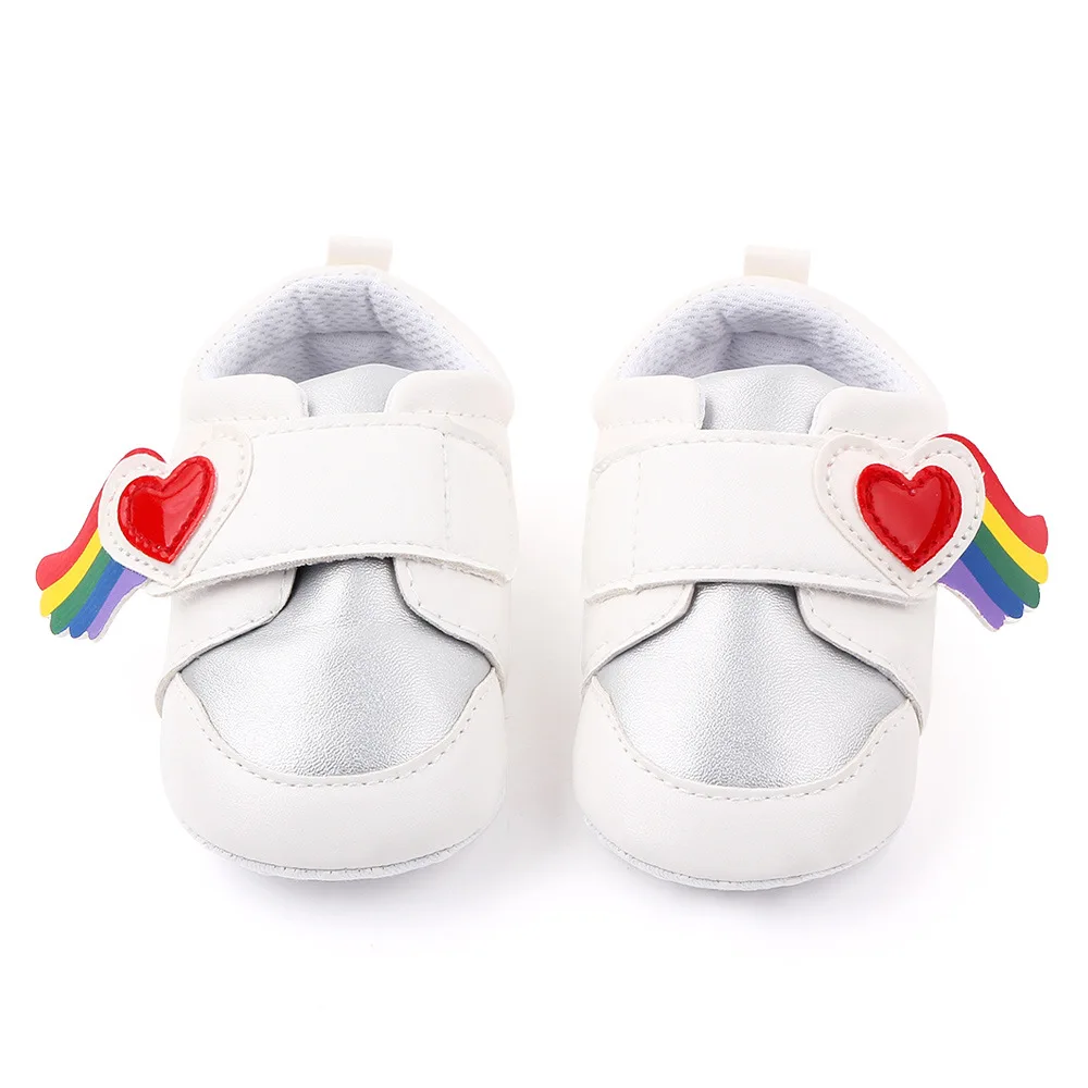 

Baby Toddler Shoes for Boy Girl PU Soft Bottom Prewalker Newborn 0-1 Year Old Non-slip Casual Crib First Walker